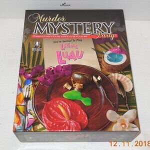 2003 Bepuzzled Murder Mystery Dinner Party Board Game Lethal Luau 100% COMPLETE